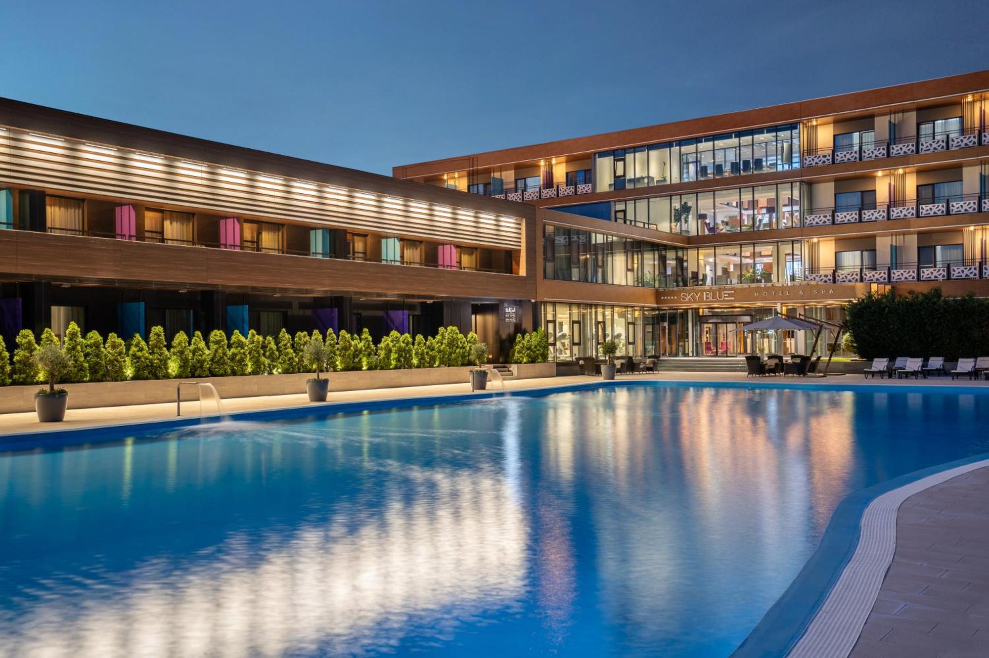 Sky Blue Hotel & Spa Paulesti (Prahova) Exterior foto