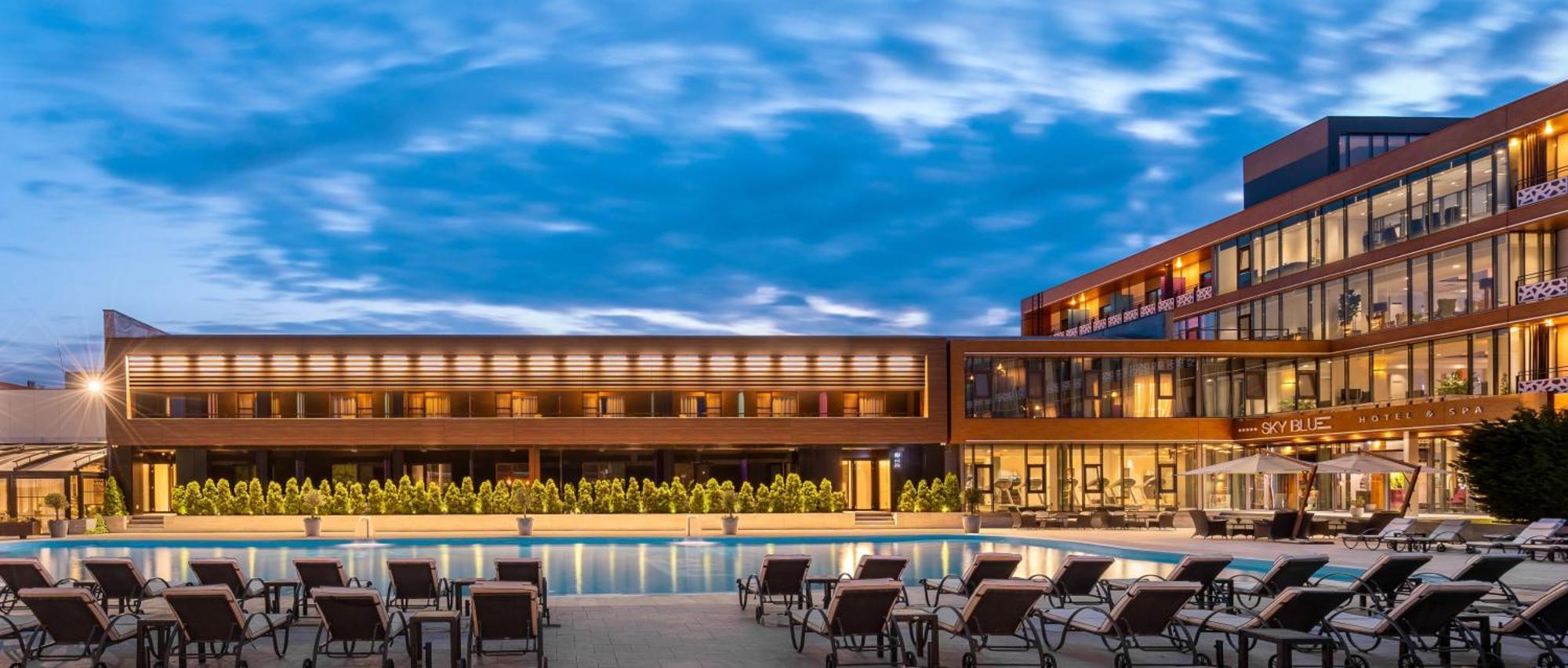 Sky Blue Hotel & Spa Paulesti (Prahova) Exterior foto