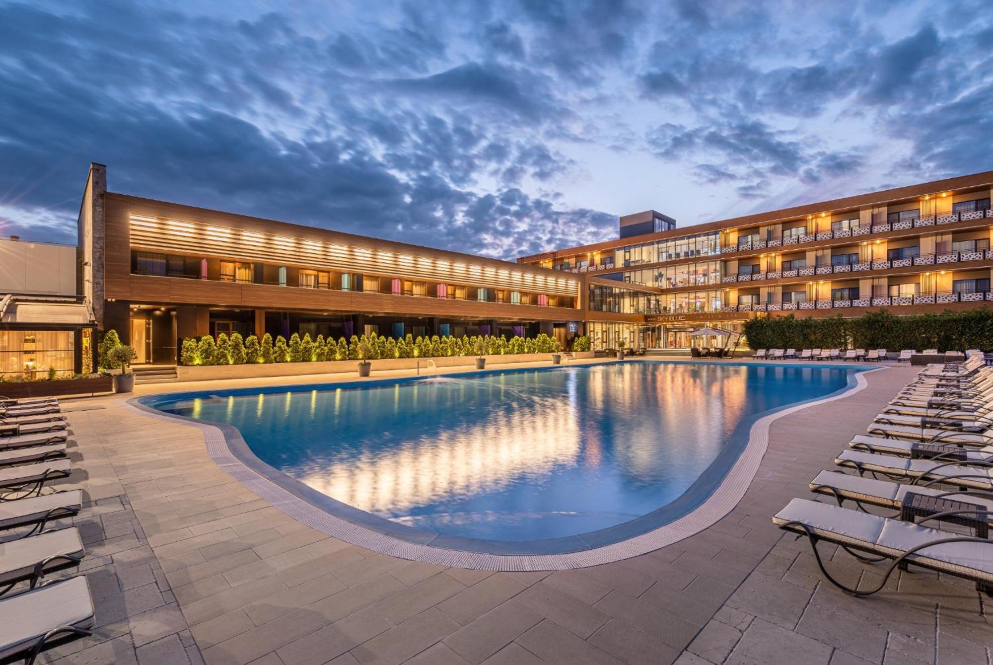 Sky Blue Hotel & Spa Paulesti (Prahova) Exterior foto