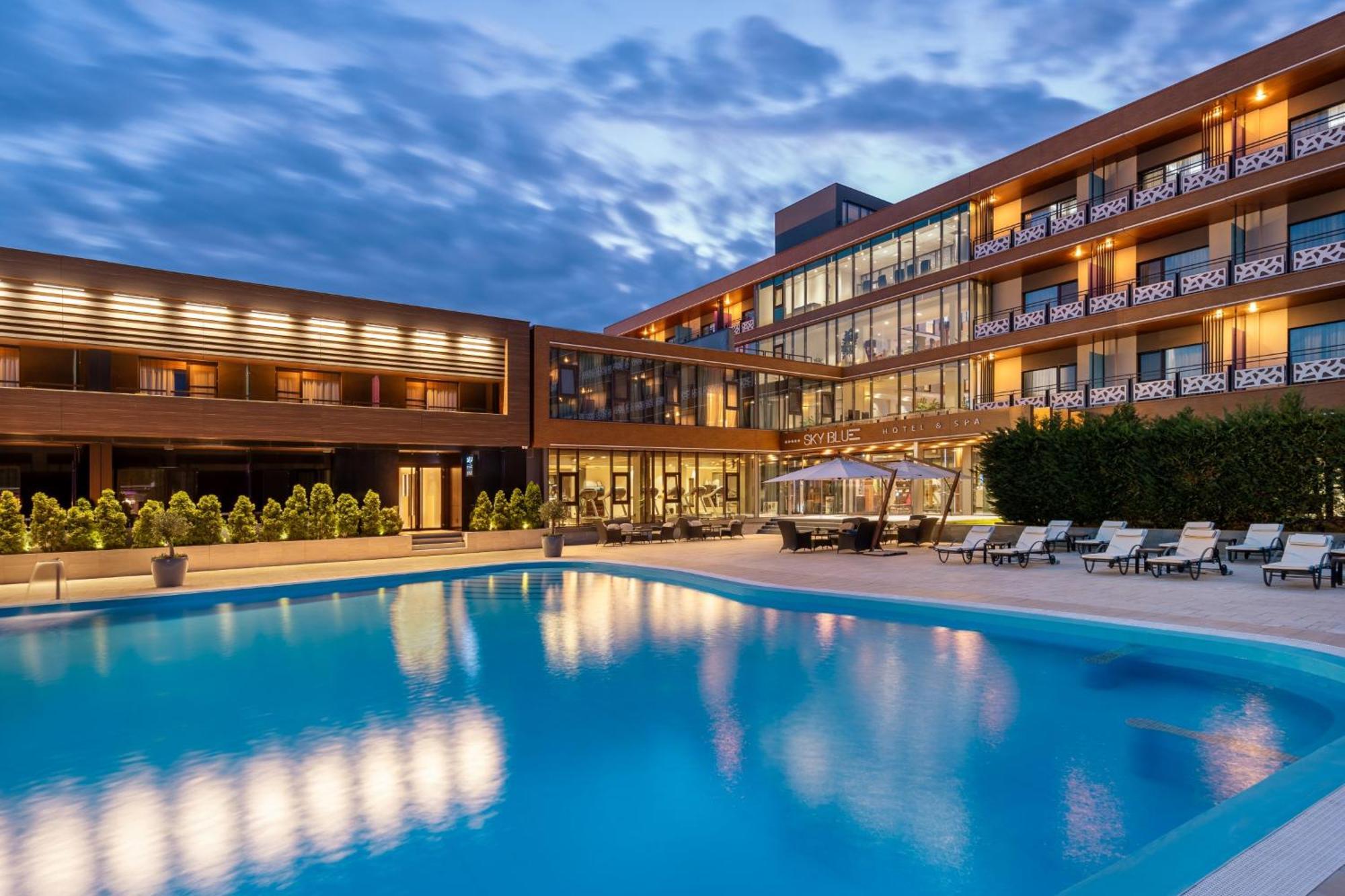 Sky Blue Hotel & Spa Paulesti (Prahova) Exterior foto