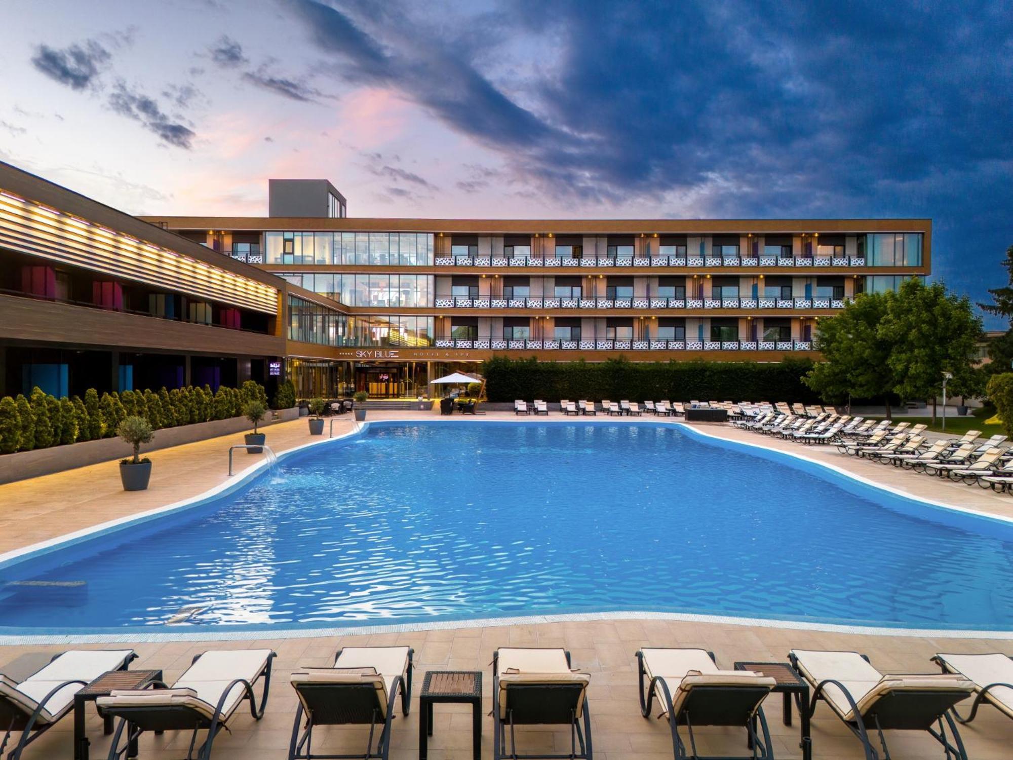 Sky Blue Hotel & Spa Paulesti (Prahova) Exterior foto