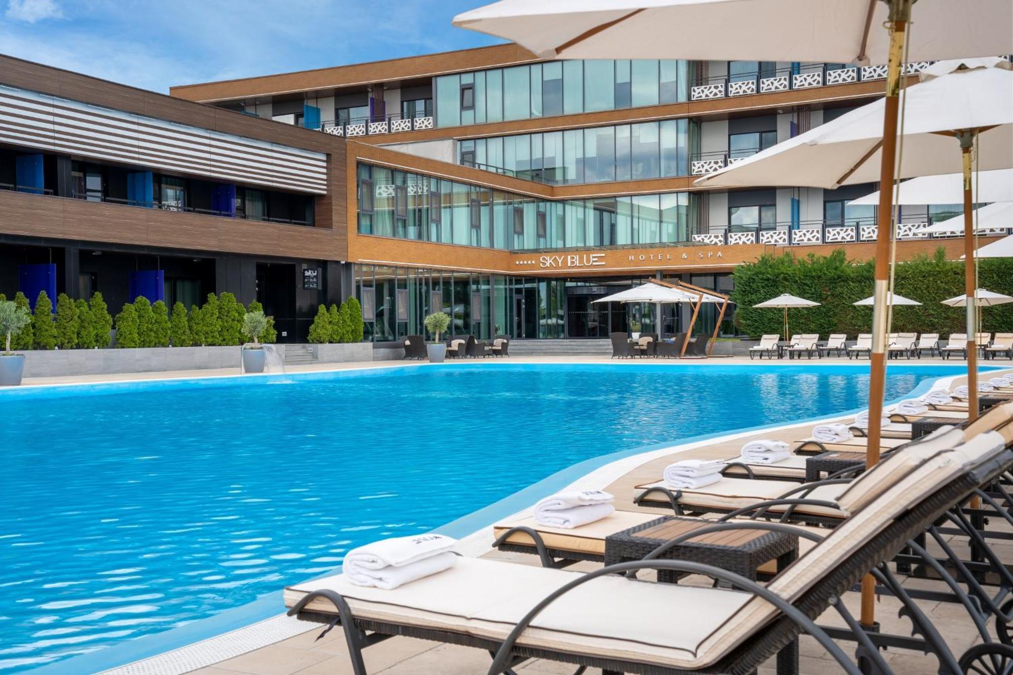 Sky Blue Hotel & Spa Paulesti (Prahova) Exterior foto